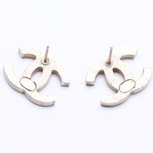 極美品 CHANEL シャネル ピアス イヤリング ココマーク ゴールドグリッター 07A刻印 重量約4.05g 中古 4a004571