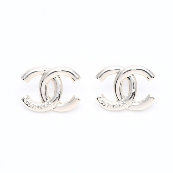 極美品 CHANEL シャネル ピアス イヤリング ココマーク Coco Mark ココマーク ライトゴールド 25P刻印 重量約18.07g 中古 4a004563