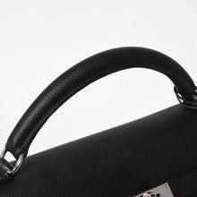 画像をギャラリービューアに読み込む, 新品同様 HERMES エルメス Maxi Kelly 42 マキシ ケリー 42 ハンドバッグ B刻印 トゴ ノワール SV金具 2023年製 内縫い 中古 4a004578