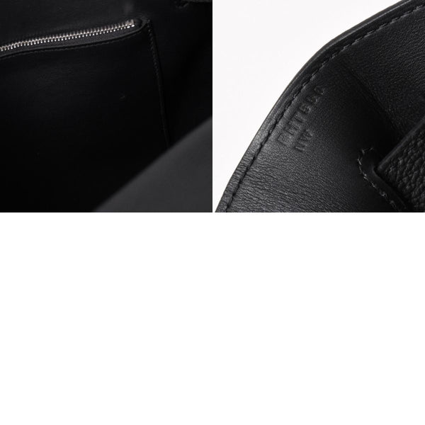 Like new HERMES Maxi Kelly 42 Handbag B engraved Togo Noir SV hardware Made in 2023 Inside stitching Used 4a004578