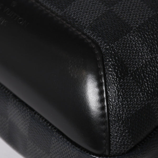 LOUIS VUITTON Shoulder Bag Damier Graphite Avenue Sling Bag N41719 Good Condition Used 4a004580