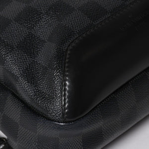 LOUIS VUITTON Shoulder Bag Damier Graphite Avenue Sling Bag N41719 Good Condition Used 4a004580
