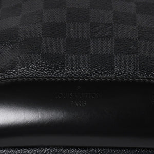 LOUIS VUITTON Shoulder Bag Damier Graphite Avenue Sling Bag N41719 Good Condition Used 4a004580