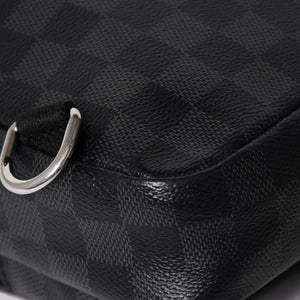 LOUIS VUITTON Shoulder Bag Damier Graphite Avenue Sling Bag N41719 Good Condition Used 4a004580