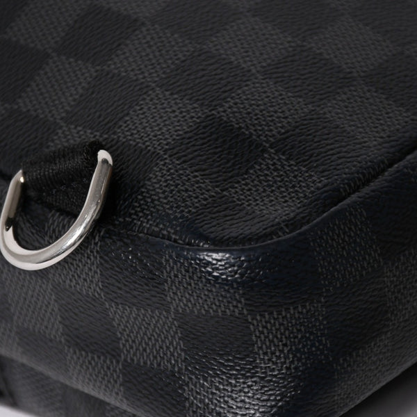 LOUIS VUITTON Shoulder Bag Damier Graphite Avenue Sling Bag N41719 Good Condition Used 4a004580