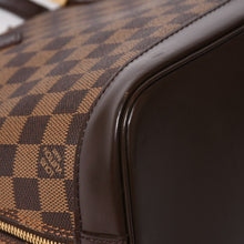 画像をギャラリービューアに読み込む, LOUIS VUITTON ルイヴィトン アルマ ハンドバッグ ダミエ エベヌ ブラウン N51131 ゴールド金具 美品 中古 4a004585