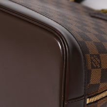 画像をギャラリービューアに読み込む, LOUIS VUITTON ルイヴィトン アルマ ハンドバッグ ダミエ エベヌ ブラウン N51131 ゴールド金具 美品 中古 4a004585