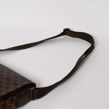 画像をギャラリービューアに読み込む, 極美品 LOUIS VUITTON ルイ ヴィトン ディストリクトMM ショルダーバッグ ダミエキャンバス N41212 ブラウン 中古 4a004590