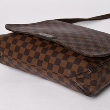 画像をギャラリービューアに読み込む, 極美品 LOUIS VUITTON ルイ ヴィトン ディストリクトMM ショルダーバッグ ダミエキャンバス N41212 ブラウン 中古 4a004590