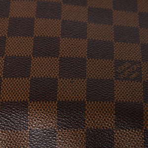 極美品 LOUIS VUITTON ルイ ヴィトン ディストリクトMM ショルダーバッグ ダミエキャンバス N41212 ブラウン 中古 4a004590