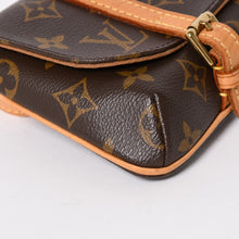 画像をギャラリービューアに読み込む, 極美品 LOUIS VUITTON ルイヴィトン ショルダーバッグ ウエストポーチ M51159 ポシェット マレル ブラウン ゴールド金具 中古 4a004583