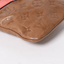 画像をギャラリービューアに読み込む, 極美品 LOUIS VUITTON ルイヴィトン ショルダーバッグ M40369 アンダーグラウンド フラットバッグ ショルダーバッグ ブラウン ピンク ゴールド金具 中古 4a004769