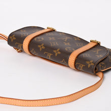 画像をギャラリービューアに読み込む, 極美品 LOUIS VUITTON ルイヴィトン ショルダーバッグ ウエストポーチ M51159 ポシェット マレル ブラウン ゴールド金具 中古 4a004583