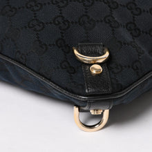 画像をギャラリービューアに読み込む, GUCCI グッチ ブラック ゴールド金具 131326 GGキャンバス Abbey アビーライン ショルダーバッグ 美品 中古 4a004597