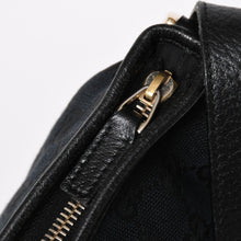 画像をギャラリービューアに読み込む, GUCCI グッチ ブラック ゴールド金具 131326 GGキャンバス Abbey アビーライン ショルダーバッグ 美品 中古 4a004597