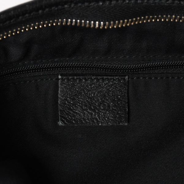 GUCCI Gucci Black Gold Hardware 131326 GG Canvas Abbey Abbey Line Shoulder Bag Good Condition Used 4a004597