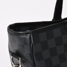 画像をギャラリービューアに読み込む, 極美品 LOUIS VUITTON ルイヴィトン タダオ ショルダーバッグ ハンドバッグ 2way N51192 ダミエグラフィット ブラック シルバー金具 中古 4a004612