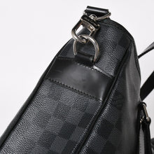 画像をギャラリービューアに読み込む, 極美品 LOUIS VUITTON ルイヴィトン タダオ ショルダーバッグ ハンドバッグ 2way N51192 ダミエグラフィット ブラック シルバー金具 中古 4a004612