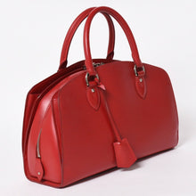 画像をギャラリービューアに読み込む, LOUIS VUITTON ルイヴィトン ポンヌフPM ハンドバッグ M59072 エピ レザー レッド シルバー金具 美品 中古 4a004613