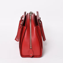 画像をギャラリービューアに読み込む, LOUIS VUITTON ルイヴィトン ポンヌフPM ハンドバッグ M59072 エピ レザー レッド シルバー金具 美品 中古 4a004613
