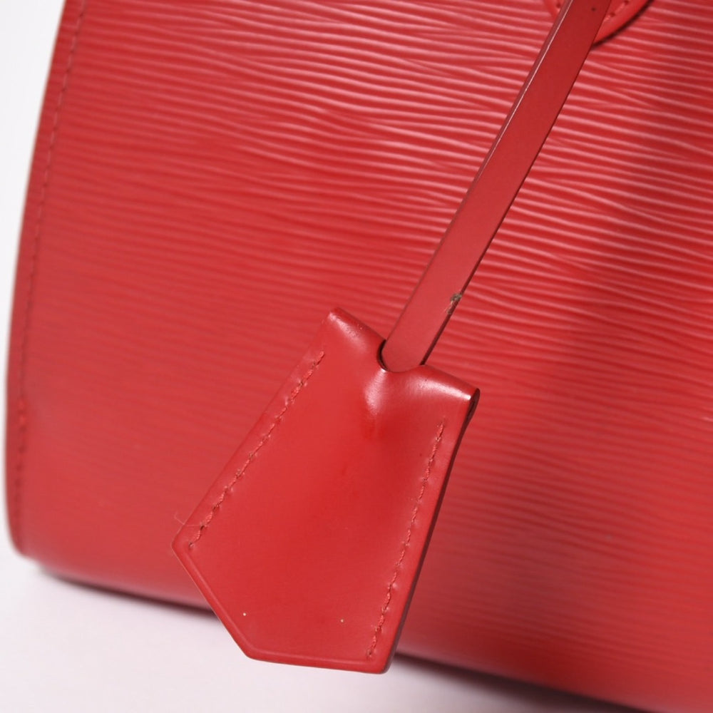 LOUIS VUITTON ルイヴィトン ポンヌフPM ハンドバッグ M59072 エピ レザー レッド シルバー金具 美品 中古 4a004613