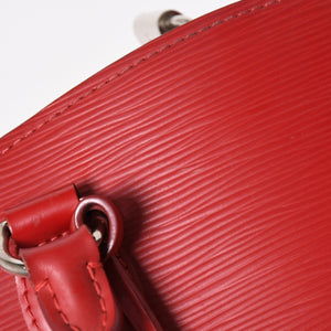 LOUIS VUITTON ルイヴィトン ポンヌフPM ハンドバッグ M59072 エピ レザー レッド シルバー金具 美品 中古 4a004613