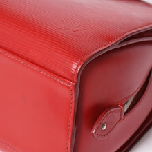 画像をギャラリービューアに読み込む, LOUIS VUITTON ルイヴィトン ポンヌフPM ハンドバッグ M59072 エピ レザー レッド シルバー金具 美品 中古 4a004613