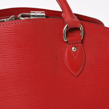 画像をギャラリービューアに読み込む, LOUIS VUITTON ルイヴィトン ポンヌフPM ハンドバッグ M59072 エピ レザー レッド シルバー金具 美品 中古 4a004613