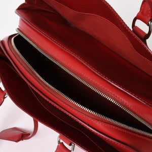 LOUIS VUITTON ルイヴィトン ポンヌフPM ハンドバッグ M59072 エピ レザー レッド シルバー金具 美品 中古 4a004613