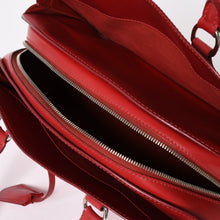 画像をギャラリービューアに読み込む, LOUIS VUITTON ルイヴィトン ポンヌフPM ハンドバッグ M59072 エピ レザー レッド シルバー金具 美品 中古 4a004613