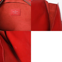 画像をギャラリービューアに読み込む, LOUIS VUITTON ルイヴィトン ポンヌフPM ハンドバッグ M59072 エピ レザー レッド シルバー金具 美品 中古 4a004613