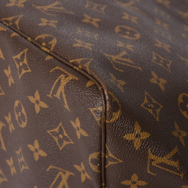 LOUIS VUITTON ルイヴィトン ネヴァーフル GM ハンドバッグ M40157 ブラウン PVC レザー ゴールド金具 美品 中古 4a004615