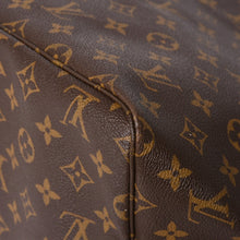 画像をギャラリービューアに読み込む, LOUIS VUITTON ルイヴィトン ネヴァーフル GM ハンドバッグ M40157 ブラウン PVC レザー ゴールド金具 美品 中古 4a004615