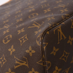 LOUIS VUITTON ルイヴィトン ネヴァーフル GM ハンドバッグ M40157 ブラウン PVC レザー ゴールド金具 美品 中古 4a004615