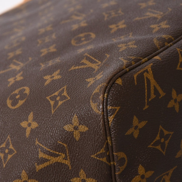 LOUIS VUITTON ルイヴィトン ネヴァーフル GM ハンドバッグ M40157 ブラウン PVC レザー ゴールド金具 美品 中古 4a004615