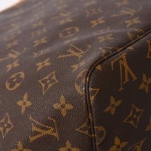 画像をギャラリービューアに読み込む, LOUIS VUITTON ルイヴィトン ネヴァーフル GM ハンドバッグ M40157 ブラウン PVC レザー ゴールド金具 美品 中古 4a004615