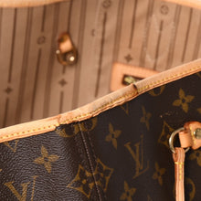 画像をギャラリービューアに読み込む, LOUIS VUITTON ルイヴィトン ネヴァーフル GM ハンドバッグ M40157 ブラウン PVC レザー ゴールド金具 美品 中古 4a004615