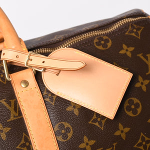 LOUIS VUITTON Boston bag Keepall Bandouliere 45 Monogram M41418 Brown Gold hardware Good condition Used 4a004618