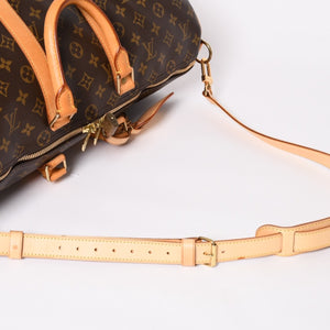 LOUIS VUITTON Boston bag Keepall Bandouliere 45 Monogram M41418 Brown Gold hardware Good condition Used 4a004618