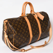 Load image into Gallery viewer, LOUIS VUITTON ルイヴィトン ボストンバッグ キーポルバンドリエール45 モノグラム M41418 ブラウン ゴールド金具 美品 中古 4a004618