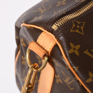 LOUIS VUITTON Boston bag Keepall Bandouliere 45 Monogram M41418 Brown Gold hardware Good condition Used 4a004618