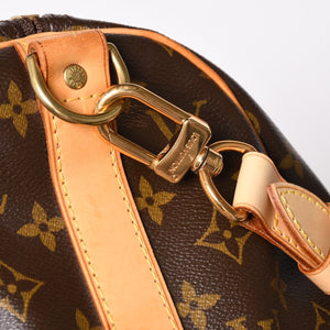 LOUIS VUITTON Boston bag Keepall Bandouliere 45 Monogram M41418 Brown Gold hardware Good condition Used 4a004618
