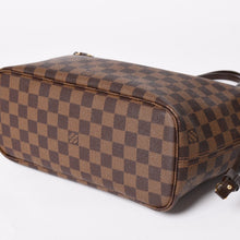 画像をギャラリービューアに読み込む, 新品同様品 LOUIS VUITTON ルイヴィトン ネヴァーフルPM ハンドバッグ N41359 ダミエエベヌキャンバス ブラウン ゴールド金具 中古 4a004601