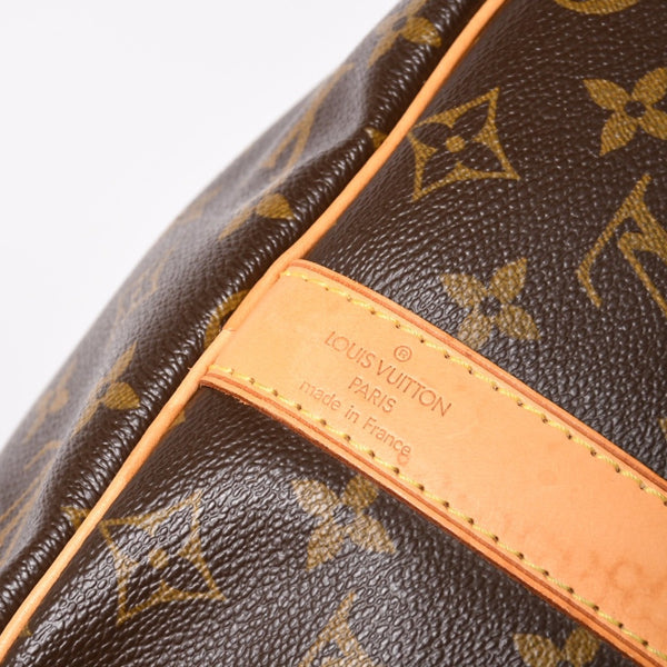 LOUIS VUITTON Boston bag Keepall Bandouliere 45 Monogram M41418 Brown Gold hardware Good condition Used 4a004618