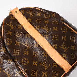 LOUIS VUITTON Boston bag Keepall Bandouliere 45 Monogram M41418 Brown Gold hardware Good condition Used 4a004618