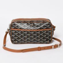 画像をギャラリービューアに読み込む, 極美品 GOYARD ゴヤール カップヴェールPM ショルダーバッグ ブラウン PVC レザー シルバー金具 中古 4a004499