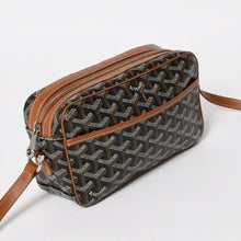 画像をギャラリービューアに読み込む, 極美品 GOYARD ゴヤール カップヴェールPM ショルダーバッグ ブラウン PVC レザー シルバー金具 中古 4a004499