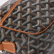 画像をギャラリービューアに読み込む, 極美品 GOYARD ゴヤール カップヴェールPM ショルダーバッグ ブラウン PVC レザー シルバー金具 中古 4a004499