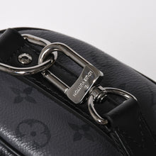 画像をギャラリービューアに読み込む, 極美品 LOUIS VUITTON ルイヴィトン キーポル バンドリエール 25 2WAYバッグ モノグラムエクリプス M46271 ブラック グレー 中古 4a004512