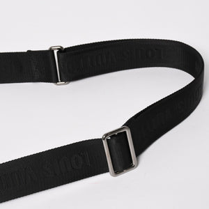 極美品 LOUIS VUITTON ルイヴィトン キーポル バンドリエール 25 2WAYバッグ モノグラムエクリプス M46271 ブラック グレー 中古 4a004512